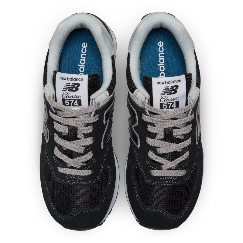 New Balance Women's 574 Core Sport Lifestyle Shoes in Black