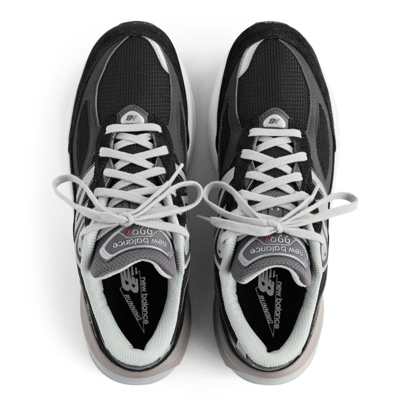 New Balance Women's Made in USA 990v6 Sport Lifestyle Shoes in Black