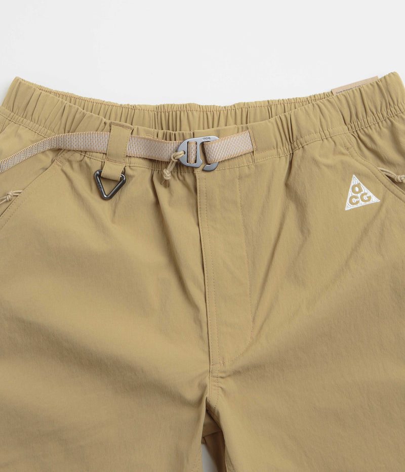Nike ACG Hiking Shorts in Parachute Beige and Summit White