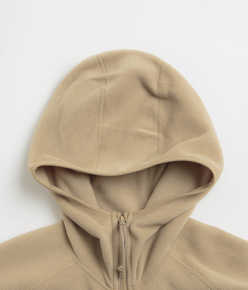 Nike ACG Wolf Tree Full Zip Hoodie in Parachute Beige and Summit White
