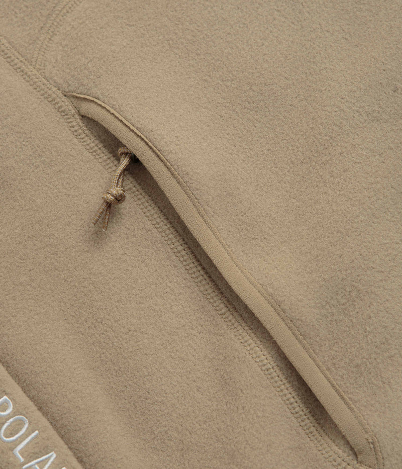 Nike ACG Wolf Tree Full Zip Hoodie in Parachute Beige and Summit White