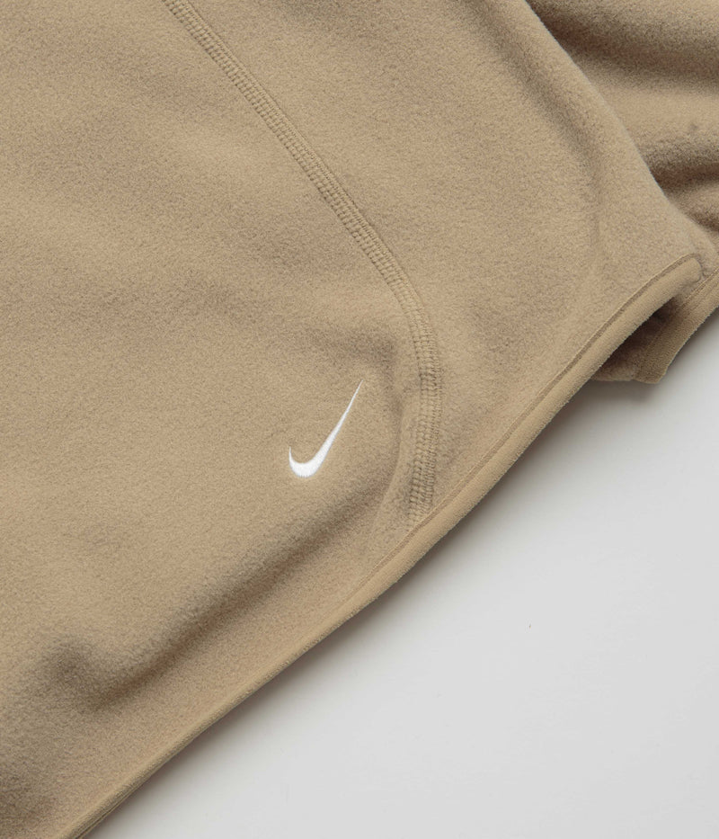 Nike ACG Wolf Tree Full Zip Hoodie in Parachute Beige and Summit White
