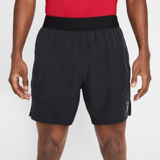 NikeCourt Advantage Men's Dri-FIT 6" Tennis Shorts Black/White