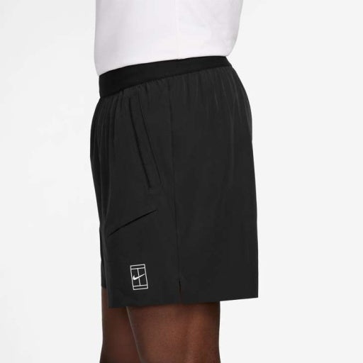 NikeCourt Advantage Men's Dri-FIT 6" Tennis Shorts Black/White