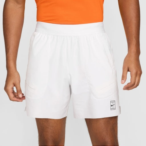 NikeCourt Advantage Men's Dri-FIT 6" Tennis Shorts White/Black
