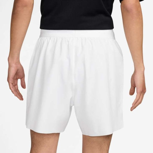 NikeCourt Advantage Men's Dri-FIT 6" Tennis Shorts White/Black