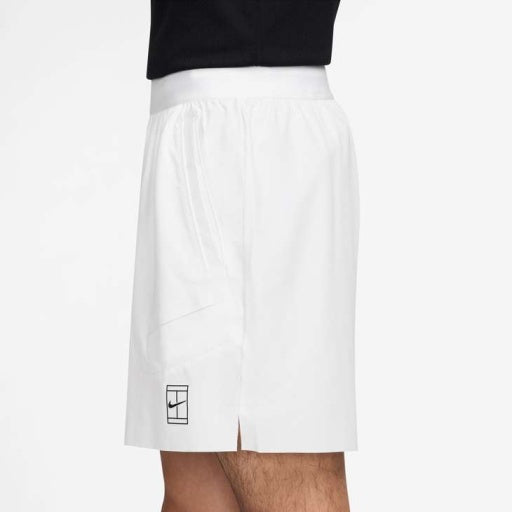 NikeCourt Advantage Men's Dri-FIT 6" Tennis Shorts White/Black