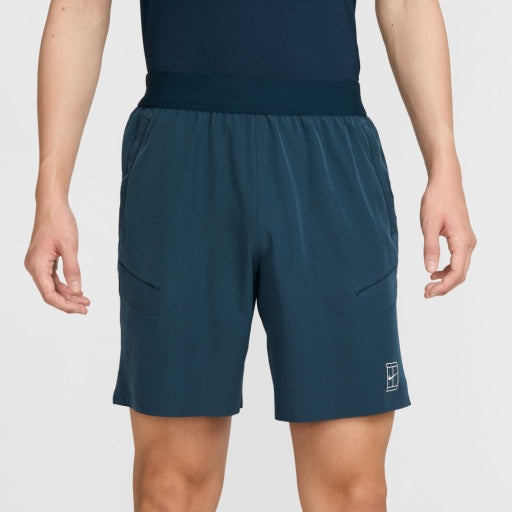 NikeCourt Advantage Men's Dri-FIT 8" Tennis Shorts Armory Navy/White
