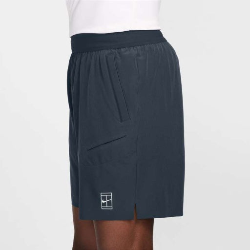 NikeCourt Advantage Men's Dri-FIT 8" Tennis Shorts Armory Navy/White