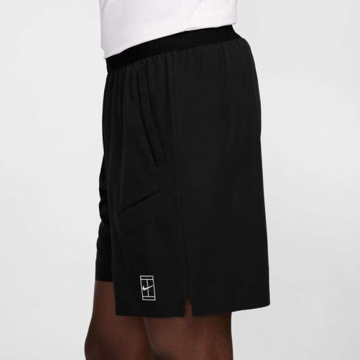 NikeCourt Advantage Men's Dri-FIT 8" Tennis Shorts Black/White