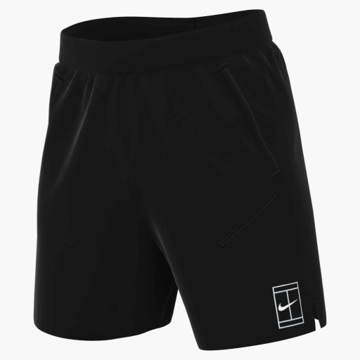 NikeCourt Advantage Men's Dri-FIT 8" Tennis Shorts Black/White