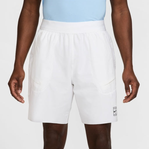NikeCourt Advantage Men's Dri-FIT 8" Tennis Shorts White/Black