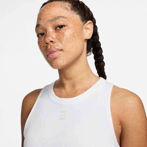 NikeCourt Advantage Women's Dri-FIT Tennis Tank Top White/White
