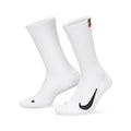 NikeCourt Multiplier Cushioned Crew Socks in White