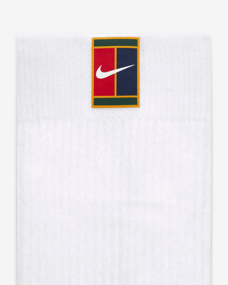 NikeCourt Multiplier Cushioned Crew Socks in White