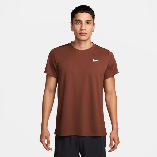 NikeCourt Victory Men's Dri-FIT Tennis Top Mars Stone/White