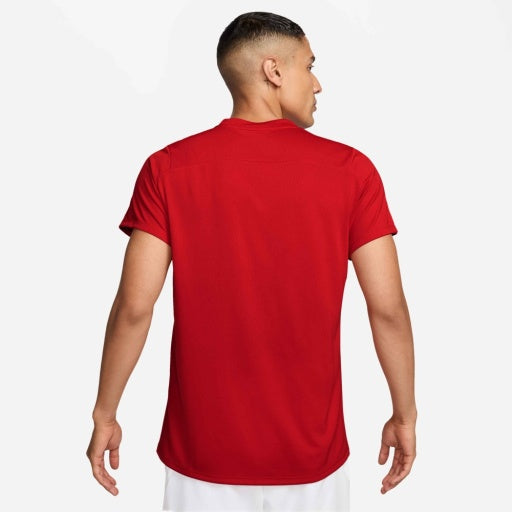 NikeCourt Victory Men's Dri-FIT Tennis Top University Red/White