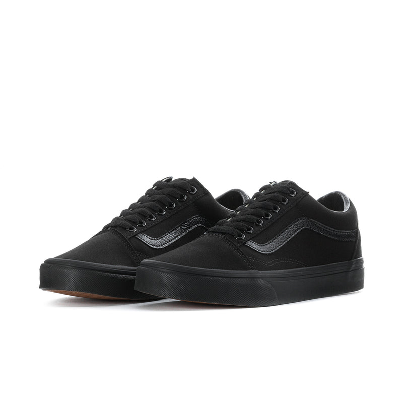 Men's Old Skool low-top sneakers, black with dark side stripe and gum outsole