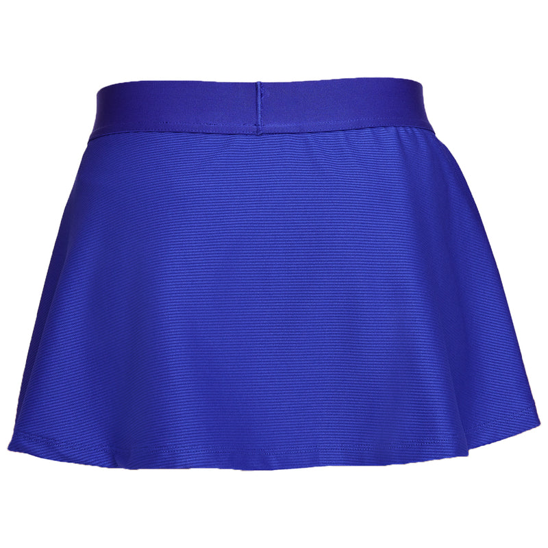 Older Kids' (Girls') Court Dri-FIT Victory Tennis Skirt in Concord/(White)