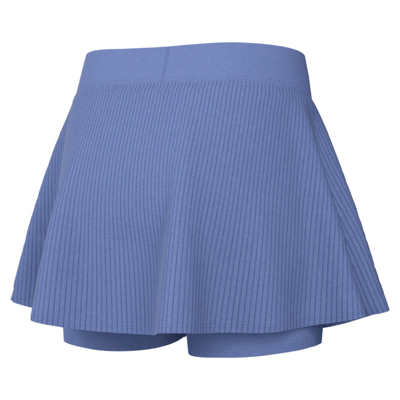 Older Kids' (Girls') Court Dri-FIT Victory Tennis Skirt in Polar/White