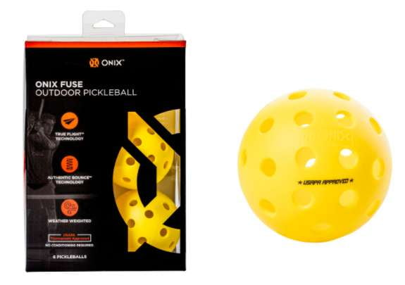 Onix Fuse Indoor Pickleball 6 ball pack - [product_type] - ATR Sports - ATR Sports