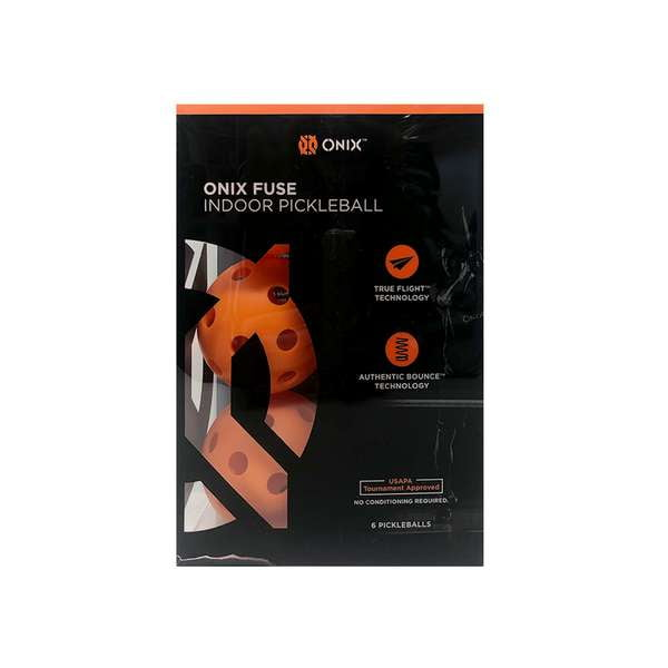 Onix Fuse Indoor Pickleball 6 ball pack - [product_type] - ATR Sports - ATR Sports