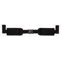 GORUCK black padded hip belt with secure buckle, rucking gear accessory on white background