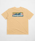 Patagonia Boardshort Logo Pocket Responsibili-Tee T-Shirt in Beeswax Tan