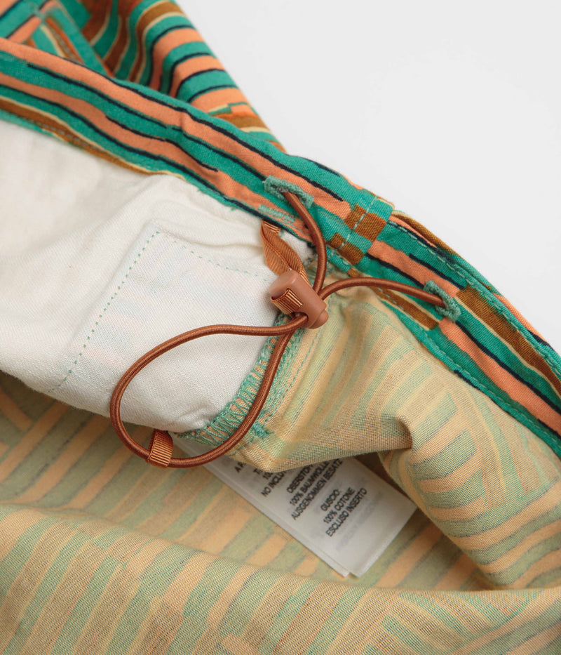 Patagonia Funhoggers Anorak in Quilty Fitz: Heartleaf Green