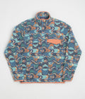 Patagonia Lightweight Synchilla Snap-T Fleece in Swallowtail Geo: Still Blue