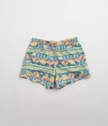 Patagonia Womens Baggies 5" Shorts in High Hopes Geo: Salamander Green