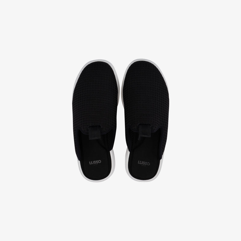 Pelli - Jet Black Waffle / Marshmallow