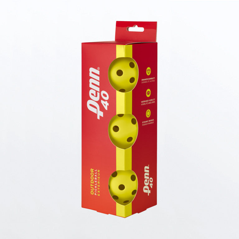 Penn 40 Outdoor Pickleball 3 pack