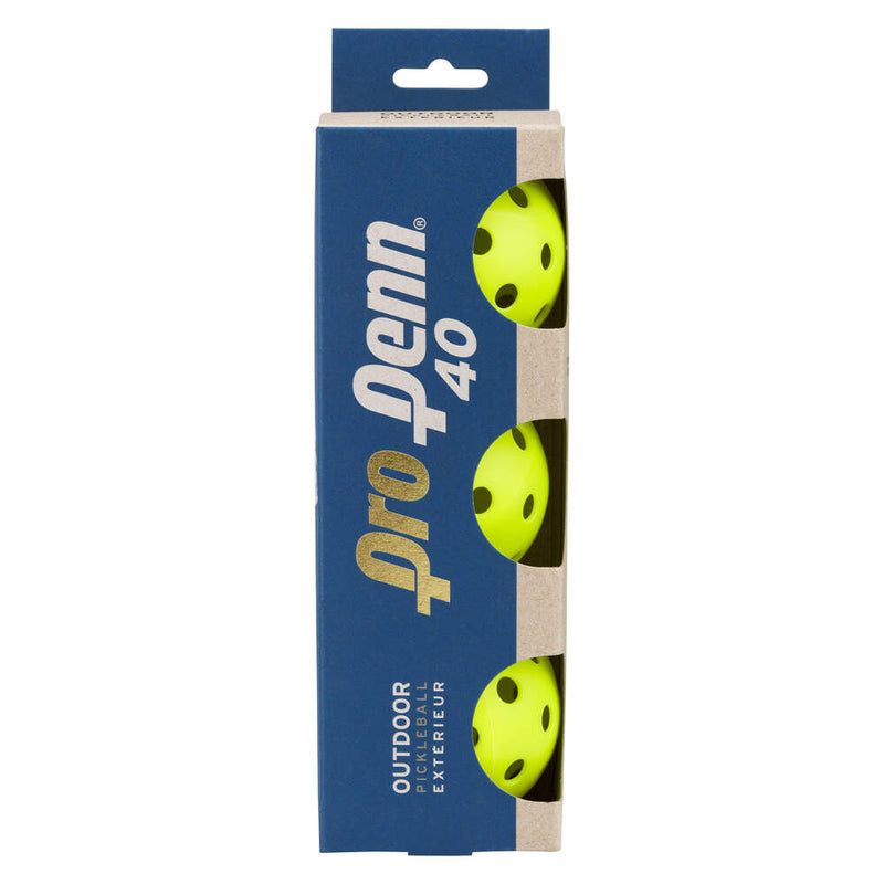 Penn Pro 40 Outdoor Pickleball (3 pcs)
