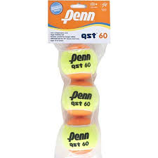 Penn QST 60 Felt Ball 3-Ball Polybag