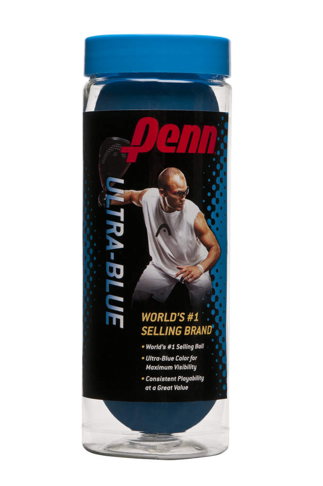Penn Ultra - Blue Racquetballs 3 ball