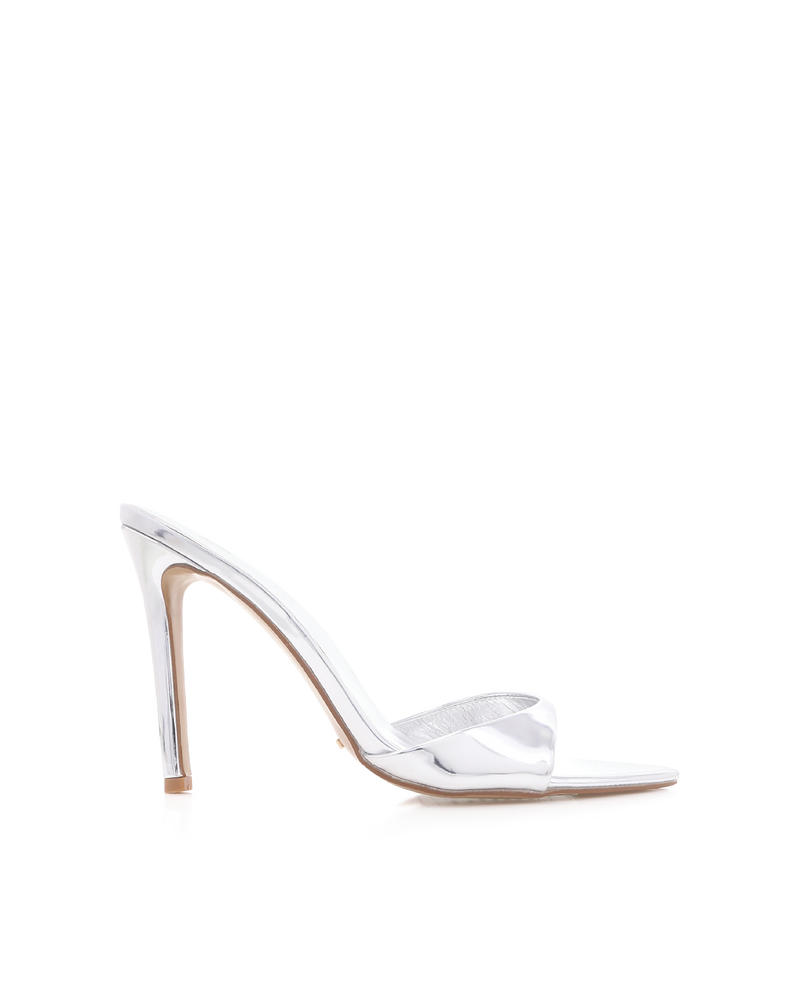 QUINBY - SILVER CHROME-Heels-Billini-BILLINI USA