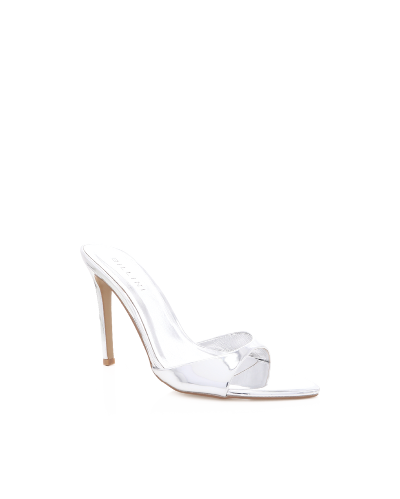 QUINBY - SILVER CHROME-Heels-Billini-BILLINI USA