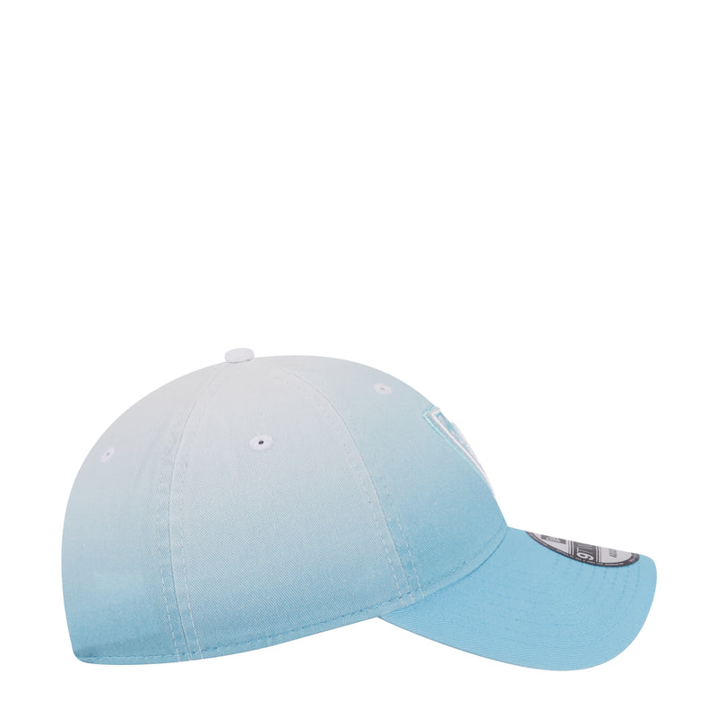 Light blue ombre 920 baseball cap, side panels and 9TWENTY adjustable strap detail