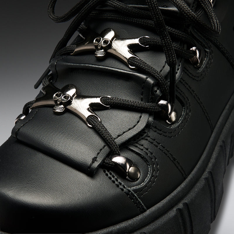 Rimo Core Chunky Black Trainers  - laces