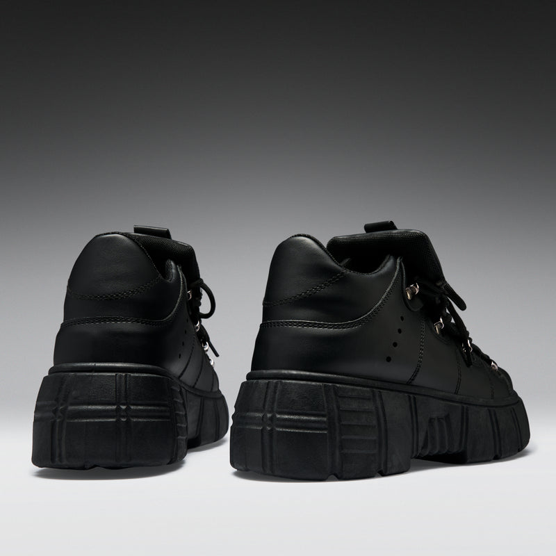 Rimo Core Chunky Black Trainers - back view