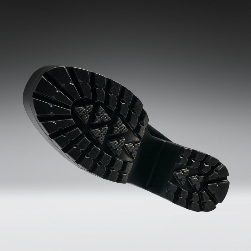 SAI Black Mary Jane Shoes 'Patent Edition' sole view
