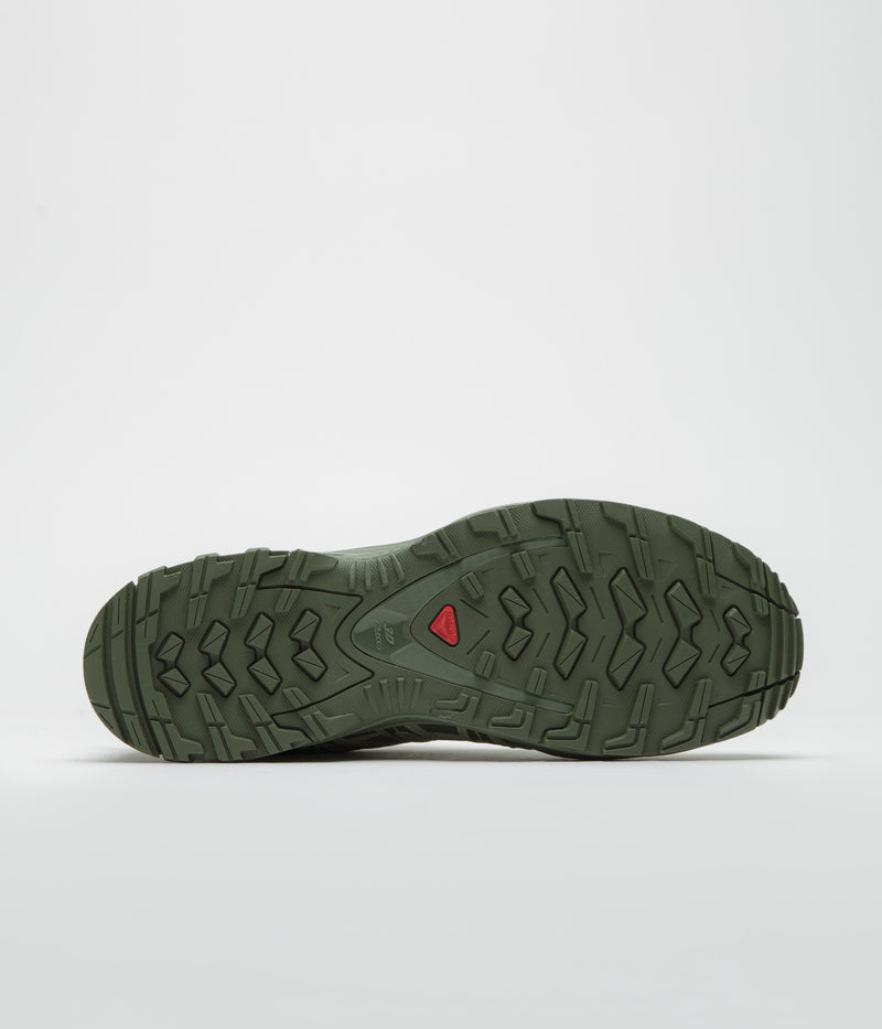 Salomon XA Pro 3D GTX Shoes in Gray Green and Alfalfa / Deep Lichen Green