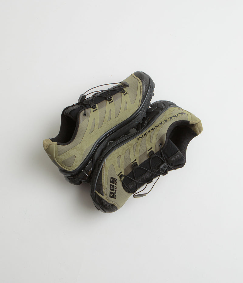 Salomon XT-4 OG Protective Shoes in Aloe and Black / Silver Cloud