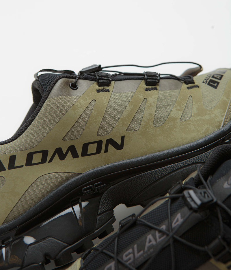 Salomon XT-4 OG Protective Shoes in Aloe and Black / Silver Cloud