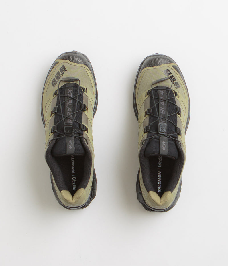Salomon XT-4 OG Protective Shoes in Aloe and Black / Silver Cloud