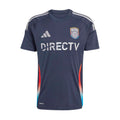 Men's navy replica home soccer jersey with DIRECTV sponsor logo and club crest