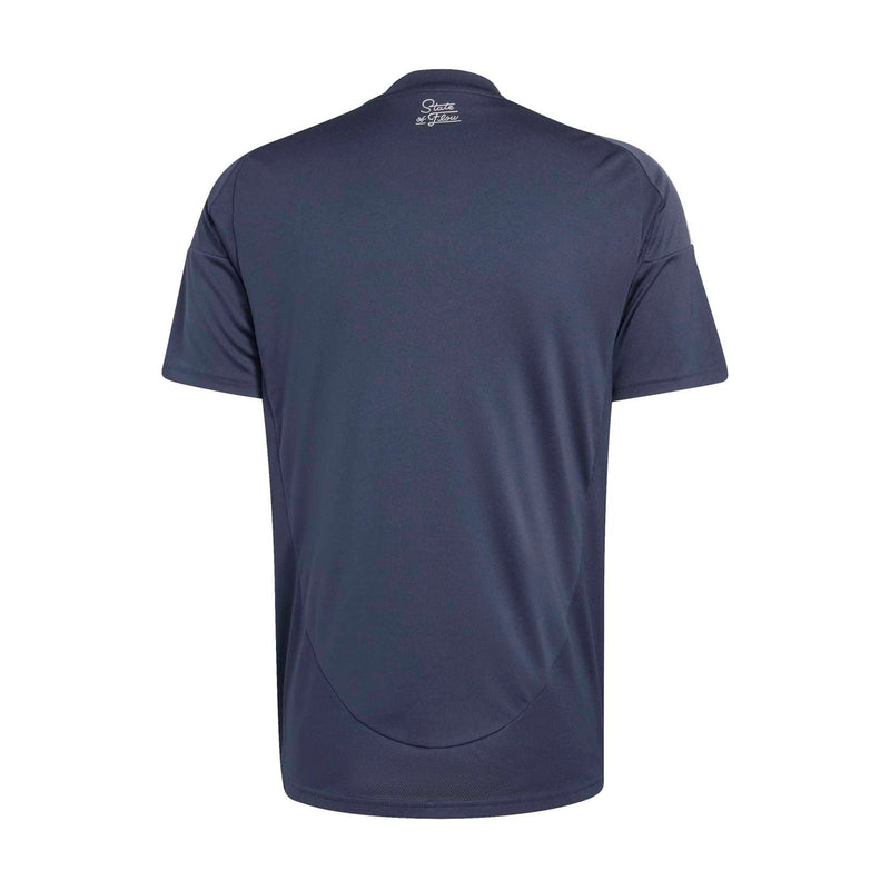 Men's navy replica home soccer jersey back view with State of Florida text