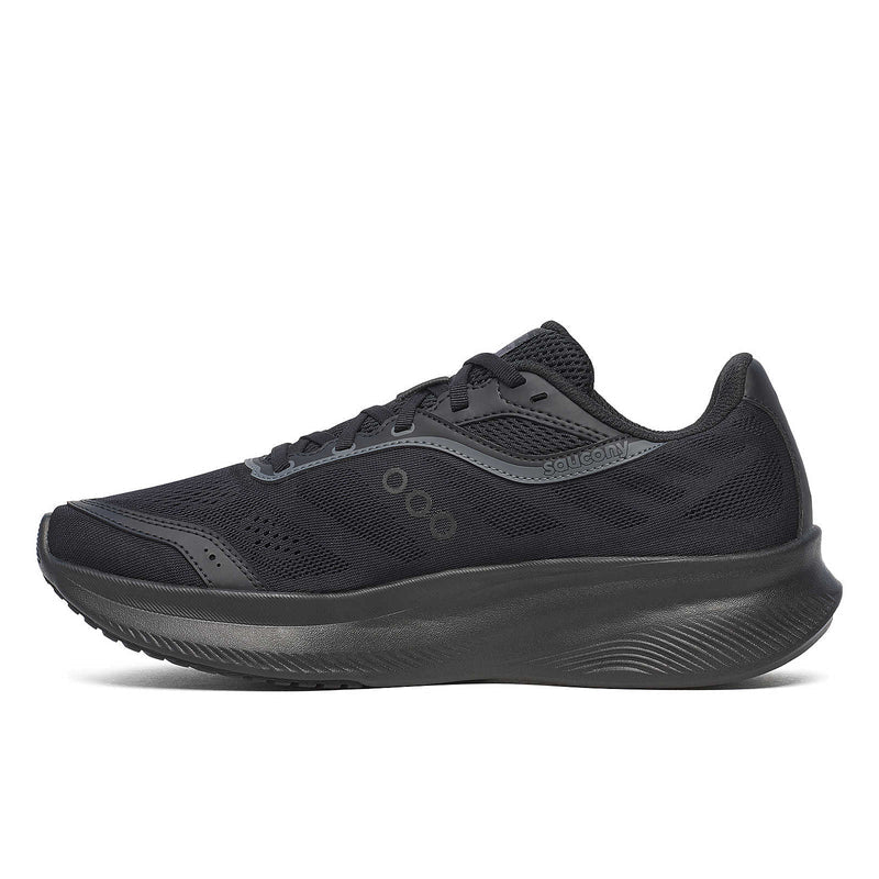 Saucony Men's Cohesion 18 Running Shoes in Triple Black