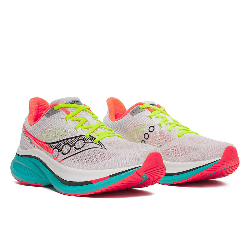Saucony Men's Endorphin Speed 5 Running Shoes in White/Mutant